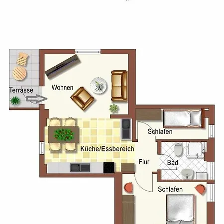 Auf Den Hoefen 6 Apartamento *